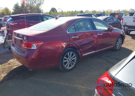 2010 Lexus Es 350 z USA, uszkodzony, nr VIN JTHBK1EG1A2351454